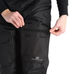 2117 Of Sweden, Bib Pant Backa Skibroek Dames Zwart -Ski-Jassen Winkel 2117 of sweden bib pant backa ba skibroek gevoerd dames zwart 222117x106v1 BI 11