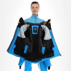 CMP, 31W0036 Ski-jas Dames Turquioise Blauw -Ski-Jassen Winkel 22cmpxx116v2 bi 06