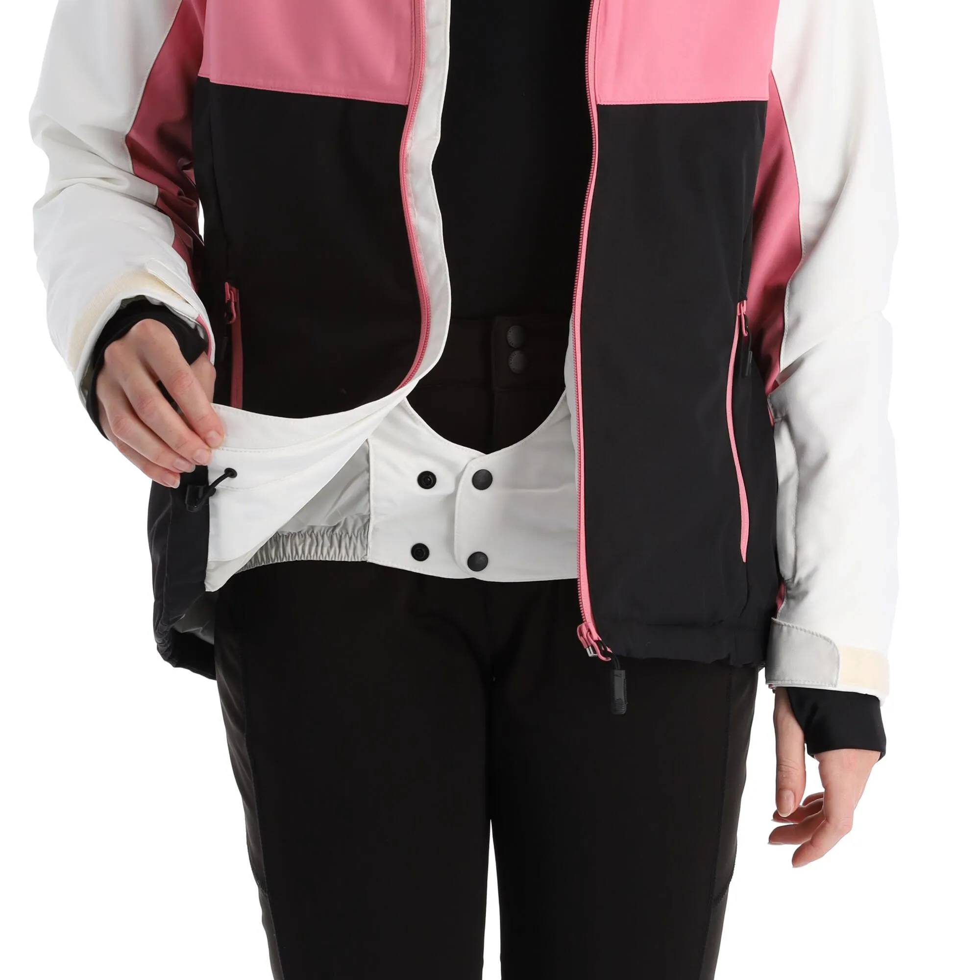 O'Neill, Aplite Ski-jas Dames Colour Block Snow Wit 10 O'Neill, Aplite Ski-jas Dames Colour Block Snow Wit - Afbeelding 8