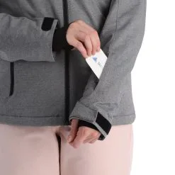 O'Neill, Stuvite Ski-jas Dames Blackout Grijs -Ski-Jassen Winkel 22o nei104v1 bi 08