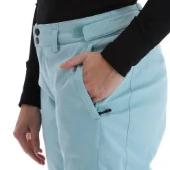 O'Neill, Star Melange Skibroek Dames Aqua Sea Blauw -Ski-Jassen Winkel 22o nei106v2 bi 07