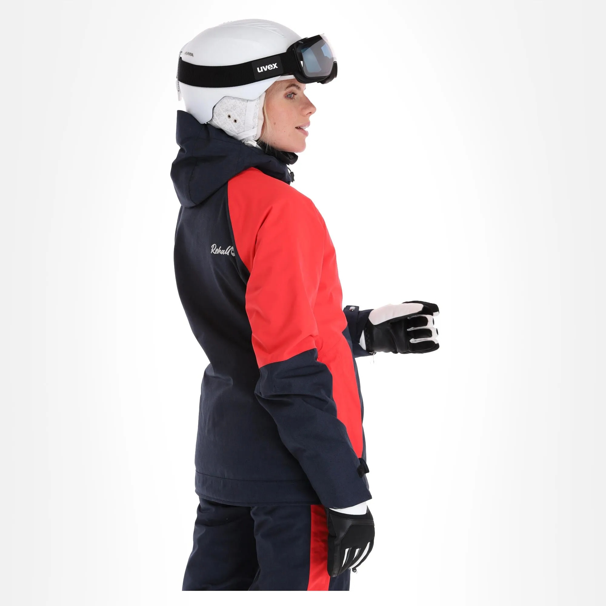 Rehall, Kiki-R Ski-jas Dames Coral Roze 4 Rehall, Kiki-R Ski-jas Dames Coral Roze - Afbeelding 2