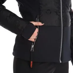 Rossignol, Twins Down Jc De Castelbajac Ski-jas Dames Zwart -Ski-Jassen Winkel 22rossi106v2 bi 010