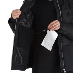 Rossignol, Twins Down Jc De Castelbajac Ski-jas Dames Zwart -Ski-Jassen Winkel 22rossi106v2 bi 12