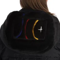 Rossignol, Twins Down Jc De Castelbajac Ski-jas Dames Zwart -Ski-Jassen Winkel 22rossi106v2 bi 15