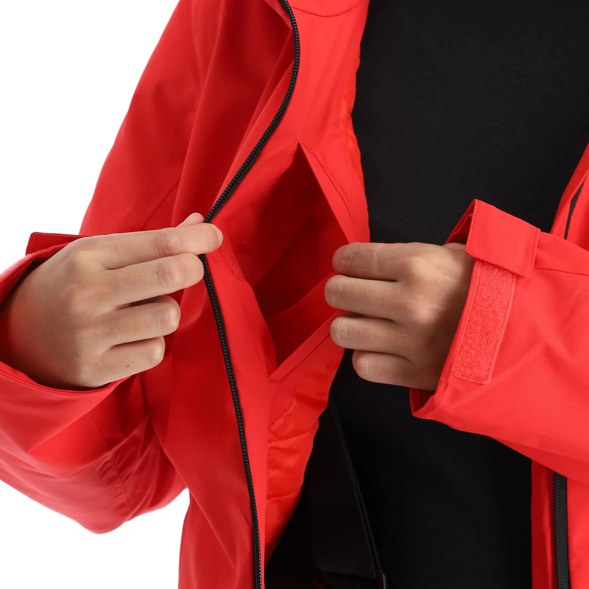 4F, Kudn001 Ski-jas Dames Rood 12 4F, Kudn001 Ski-jas Dames Rood - Afbeelding 10