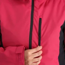 4F, Kudn002 Ski-jas Dames Hot Roze -Ski-Jassen Winkel 4f kudn002 aa jas gevoerd dames hot roze 224fxxx102v4 BI 10