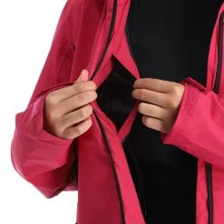 4F, Kudn002 Ski-jas Dames Hot Roze -Ski-Jassen Winkel 4f kudn002 aa jas gevoerd dames hot roze 224fxxx102v4 BI 12