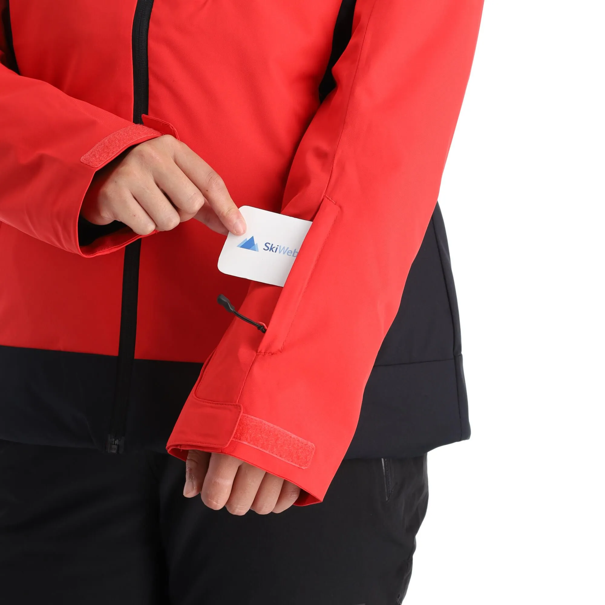 4F, Kudn002 Ski-jas Dames Rood 9 4F, Kudn002 Ski-jas Dames Rood - Afbeelding 7