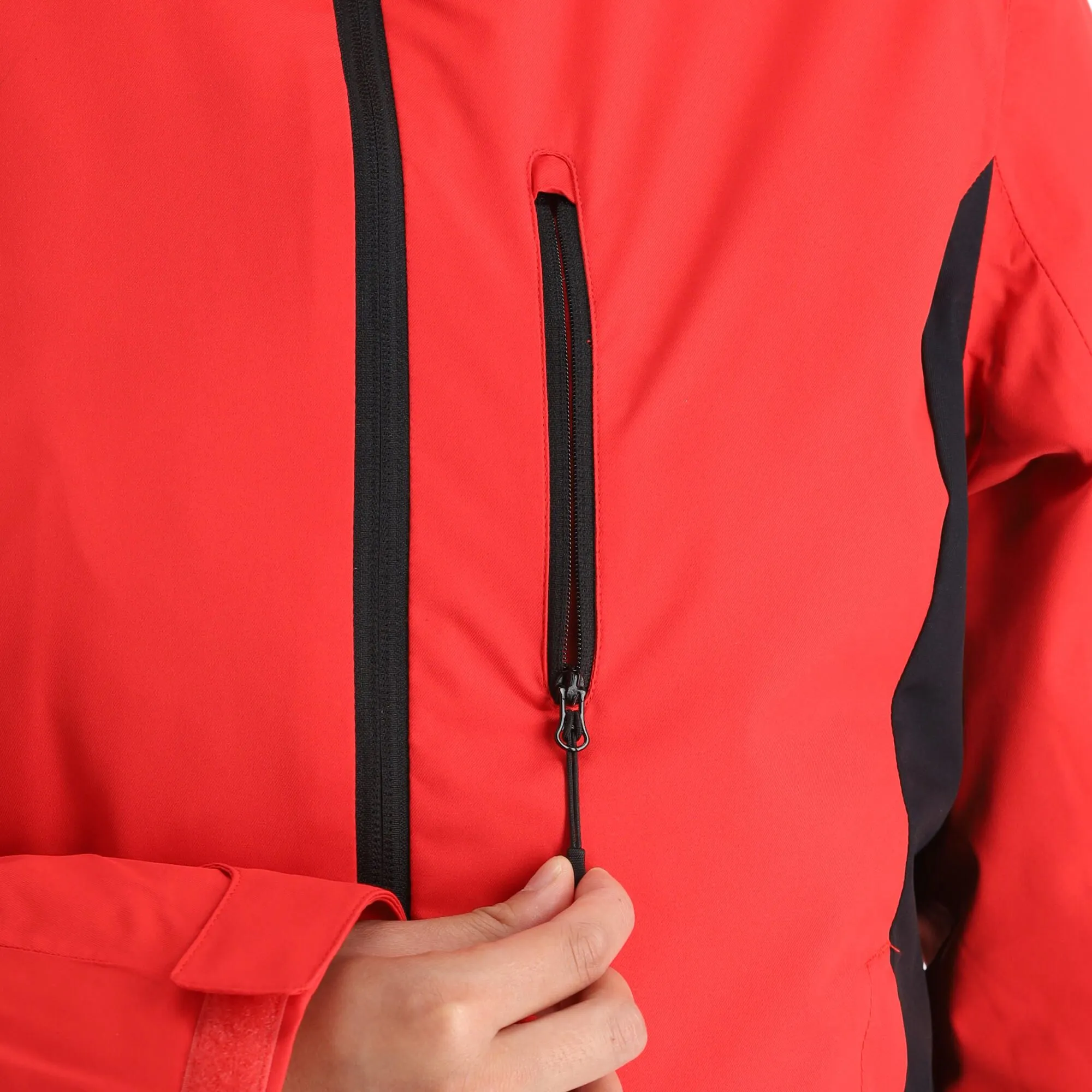 4F, Kudn002 Ski-jas Dames Rood 11 4F, Kudn002 Ski-jas Dames Rood - Afbeelding 9