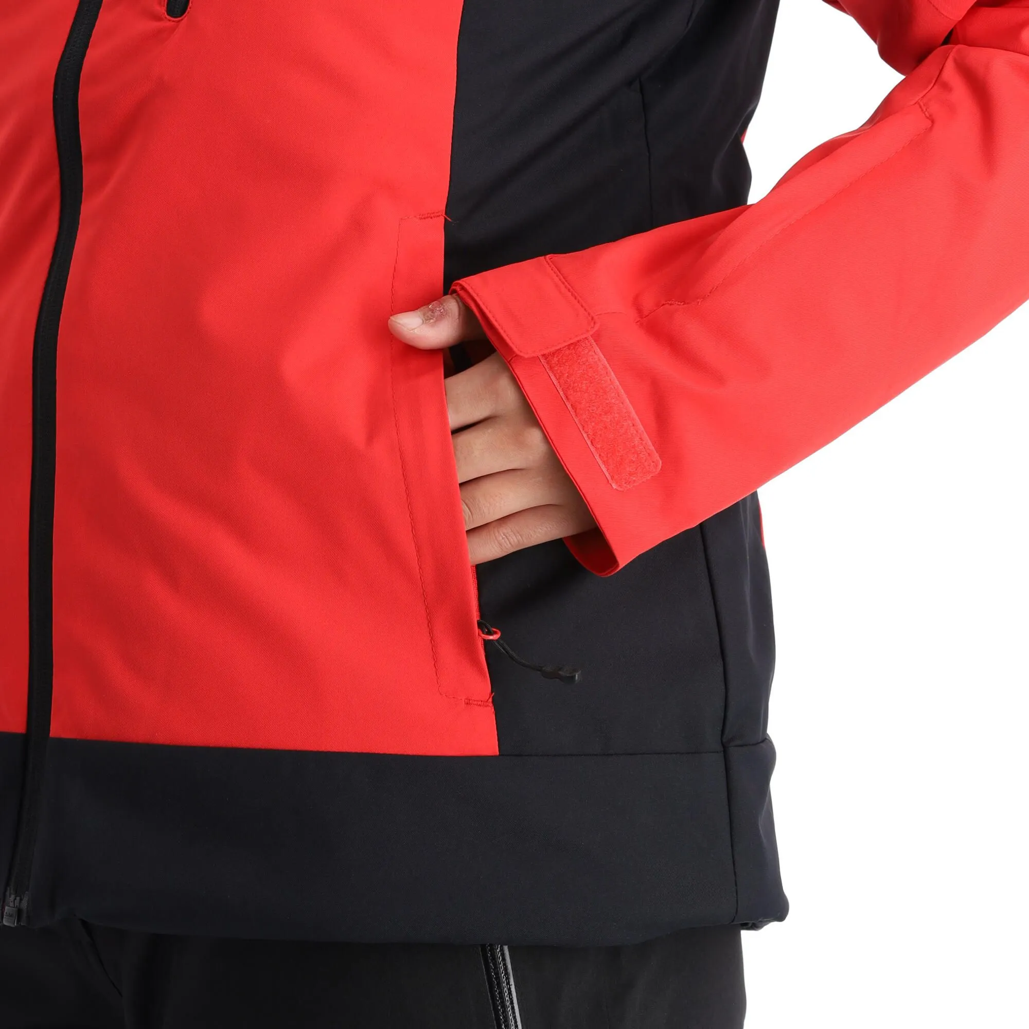 4F, Kudn002 Ski-jas Dames Rood 12 4F, Kudn002 Ski-jas Dames Rood - Afbeelding 10