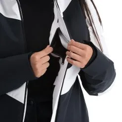 4F, Kudn011 Ski-jas Dames Deep Zwart -Ski-Jassen Winkel 4f kudn011 aa jas gevoerd dames deep zwart 224fxxx105v1 BI 14