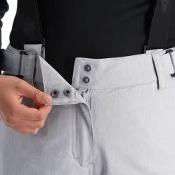 4F, Spdn001 Skibroek Dames Cold Light Melange Grijs 14 4F, Spdn001 Skibroek Dames Cold Light Melange Grijs -Ski-Jassen Winkel 4f spdn001 ba skibroek gevoerd dames cold light melange grijs 224fxxx112v2 BI 05