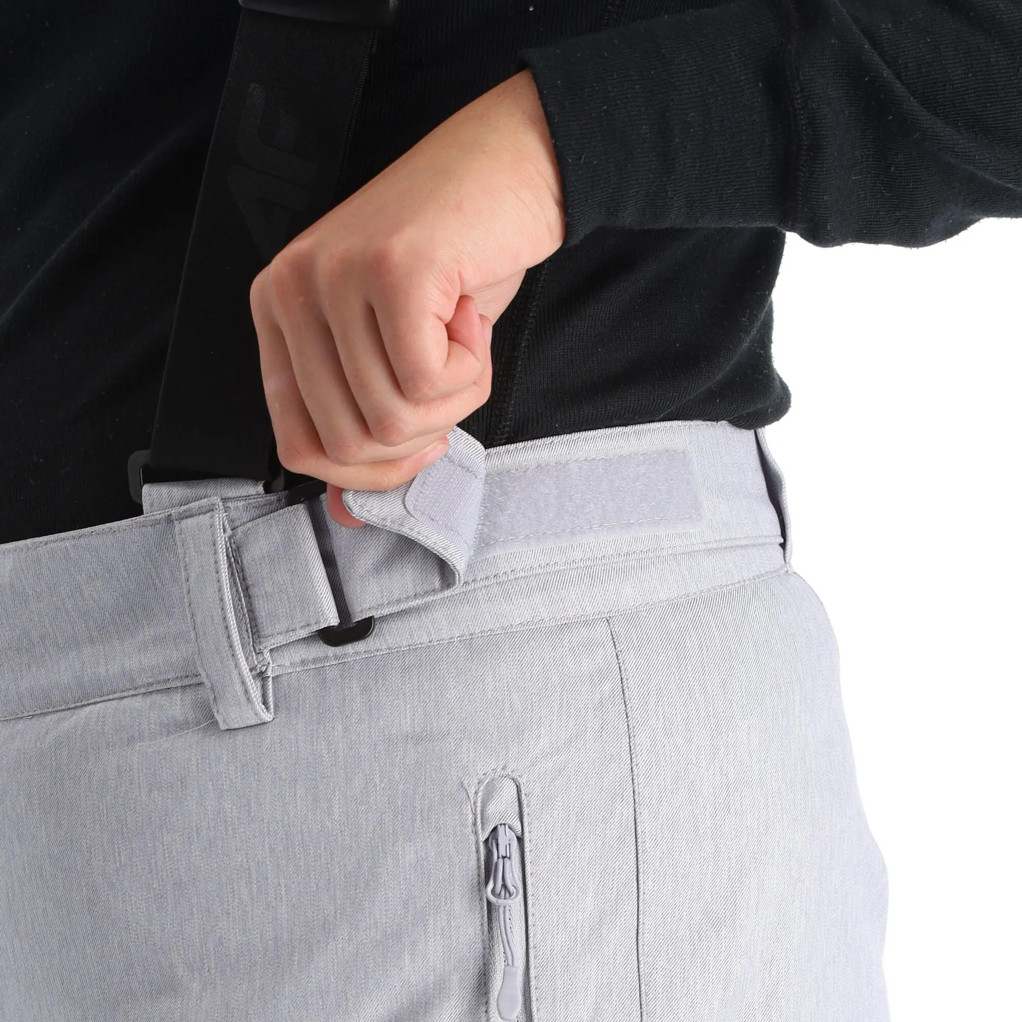 4F, Spdn001 Skibroek Dames Cold Light Melange Grijs 8 4F, Spdn001 Skibroek Dames Cold Light Melange Grijs - Afbeelding 6