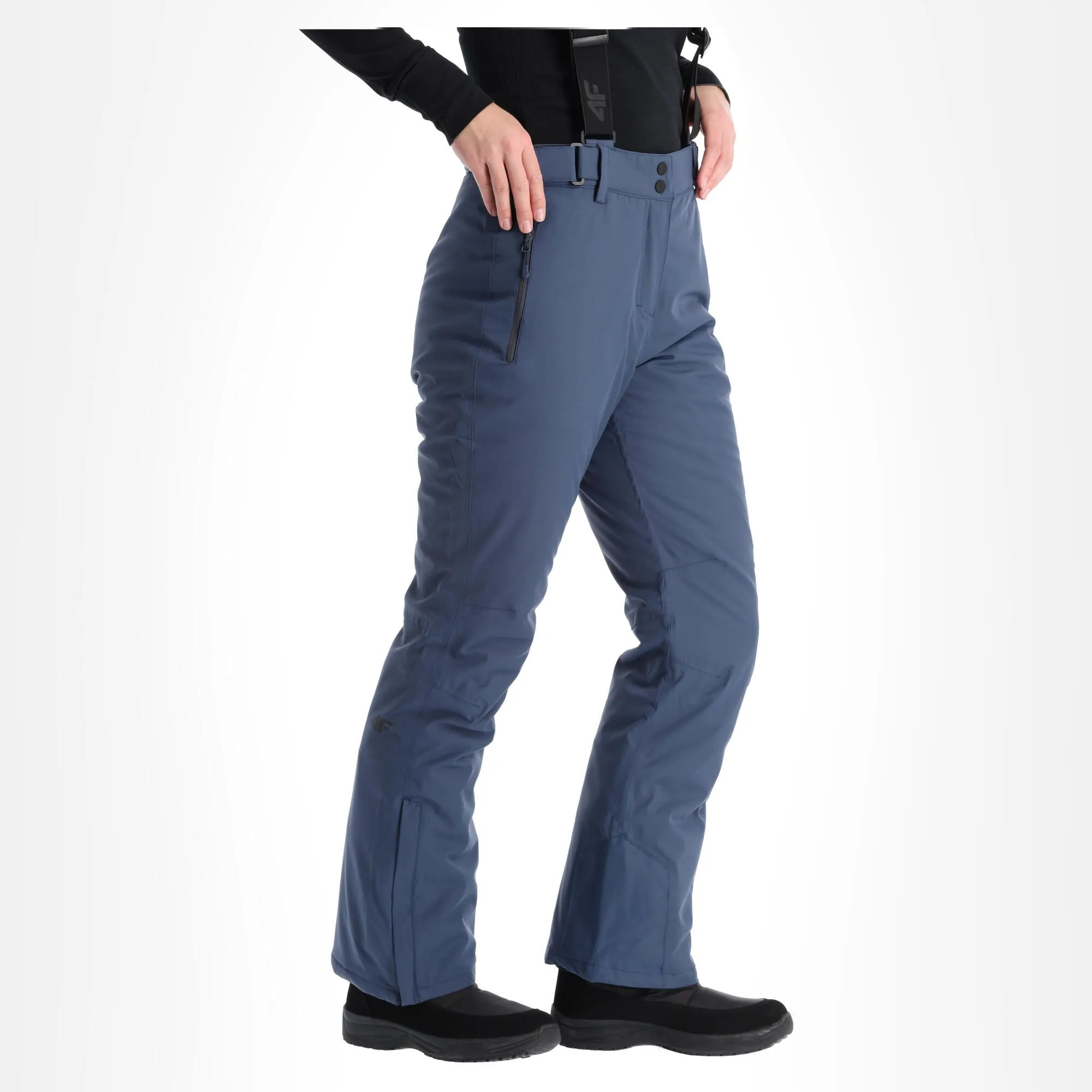 4F, Spdn001 Skibroek Dames Denim Blauw 5 4F, Spdn001 Skibroek Dames Denim Blauw - Afbeelding 3