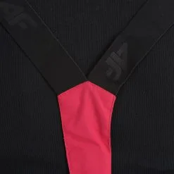 4F, Spdn001 Skibroek Dames Hot Roze -Ski-Jassen Winkel 4f spdn001 ba skibroek gevoerd dames hot roze 224fxxx112v4 BI 10