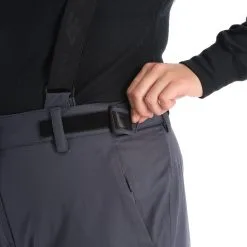 4F, Spdn002 Skibroek Dames Dark Grijs -Ski-Jassen Winkel 4f spdn002 ba skibroek gevoerd dames dark grijs 224fxxx113v1 BI 06