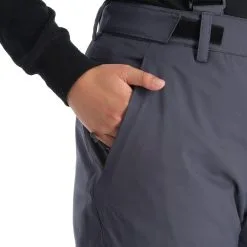 4F, Spdn002 Skibroek Dames Dark Grijs -Ski-Jassen Winkel 4f spdn002 ba skibroek gevoerd dames dark grijs 224fxxx113v1 BI 10