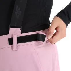 4F, Spdn002 Skibroek Dames Dark Roze -Ski-Jassen Winkel 4f spdn002 ba skibroek gevoerd dames dark roze 224fxxx113v3 BI 06