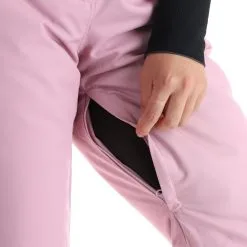 4F, Spdn002 Skibroek Dames Dark Roze -Ski-Jassen Winkel 4f spdn002 ba skibroek gevoerd dames dark roze 224fxxx113v3 BI 09