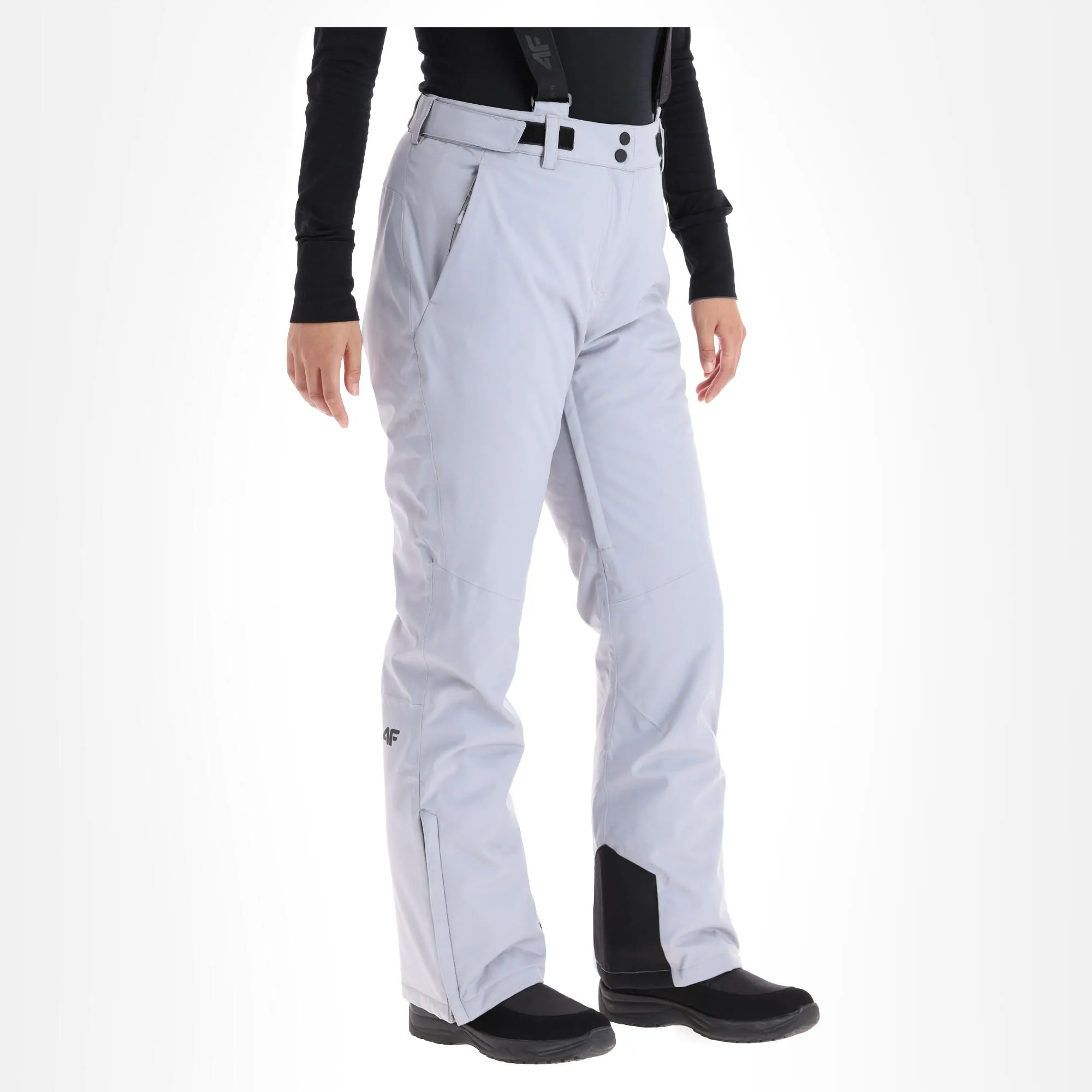 4F, Spdn002 Skibroek Dames Grijs 5 4F, Spdn002 Skibroek Dames Grijs - Afbeelding 3