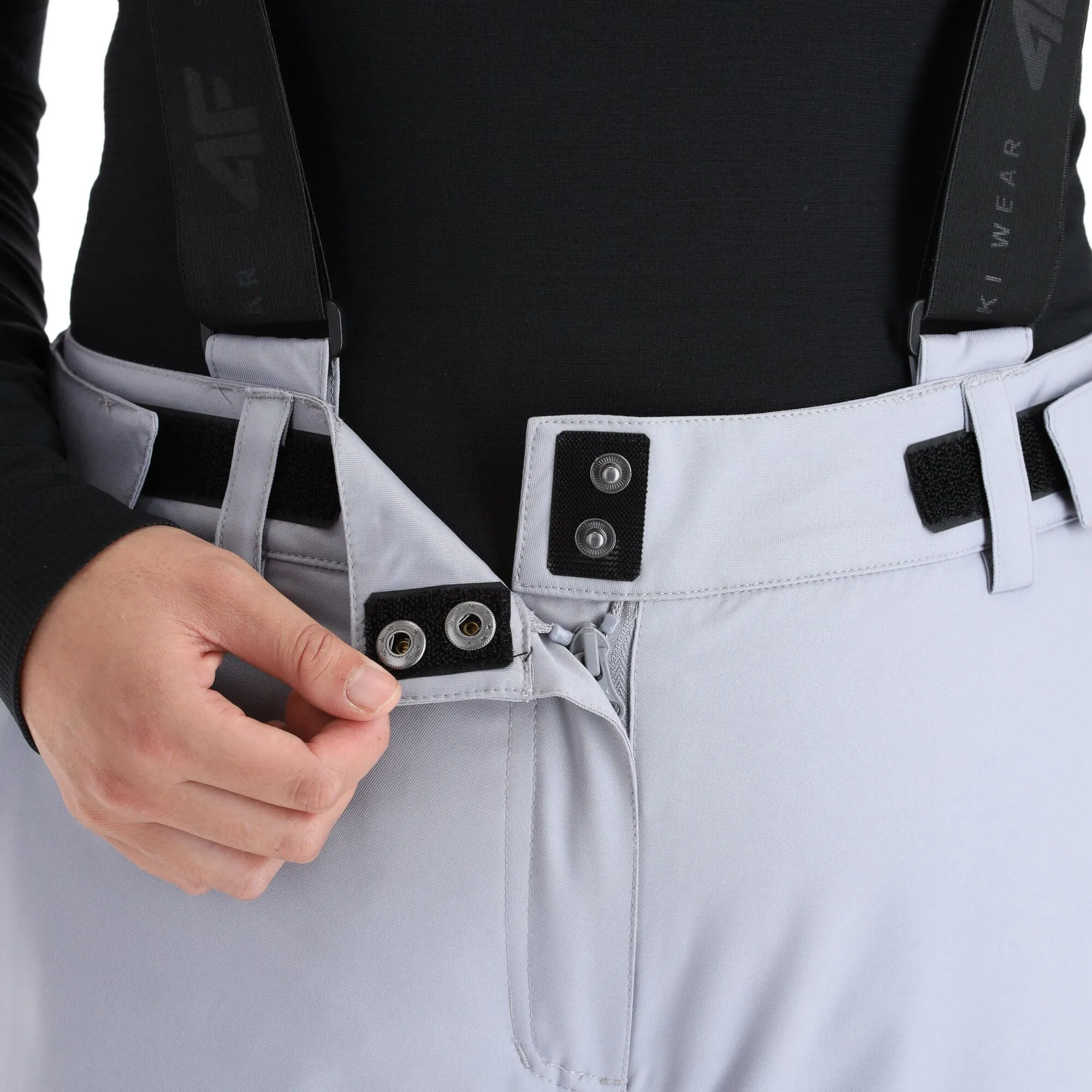 4F, Spdn002 Skibroek Dames Grijs 6 4F, Spdn002 Skibroek Dames Grijs - Afbeelding 4