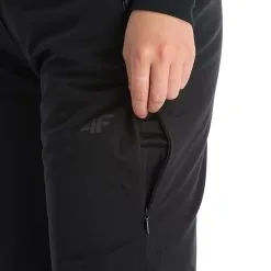 4F, Spdn004 Skibroek Dames Deep Zwart -Ski-Jassen Winkel 4f spdn004 ba skibroek gevoerd dames deep zwart 224fxxx114v1 BI 08