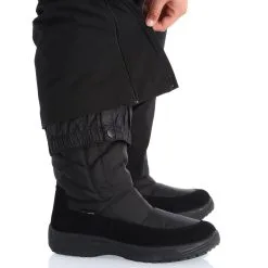 4F, Spdn004 Skibroek Dames Deep Zwart -Ski-Jassen Winkel 4f spdn004 ba skibroek gevoerd dames deep zwart 224fxxx114v1 BI 09