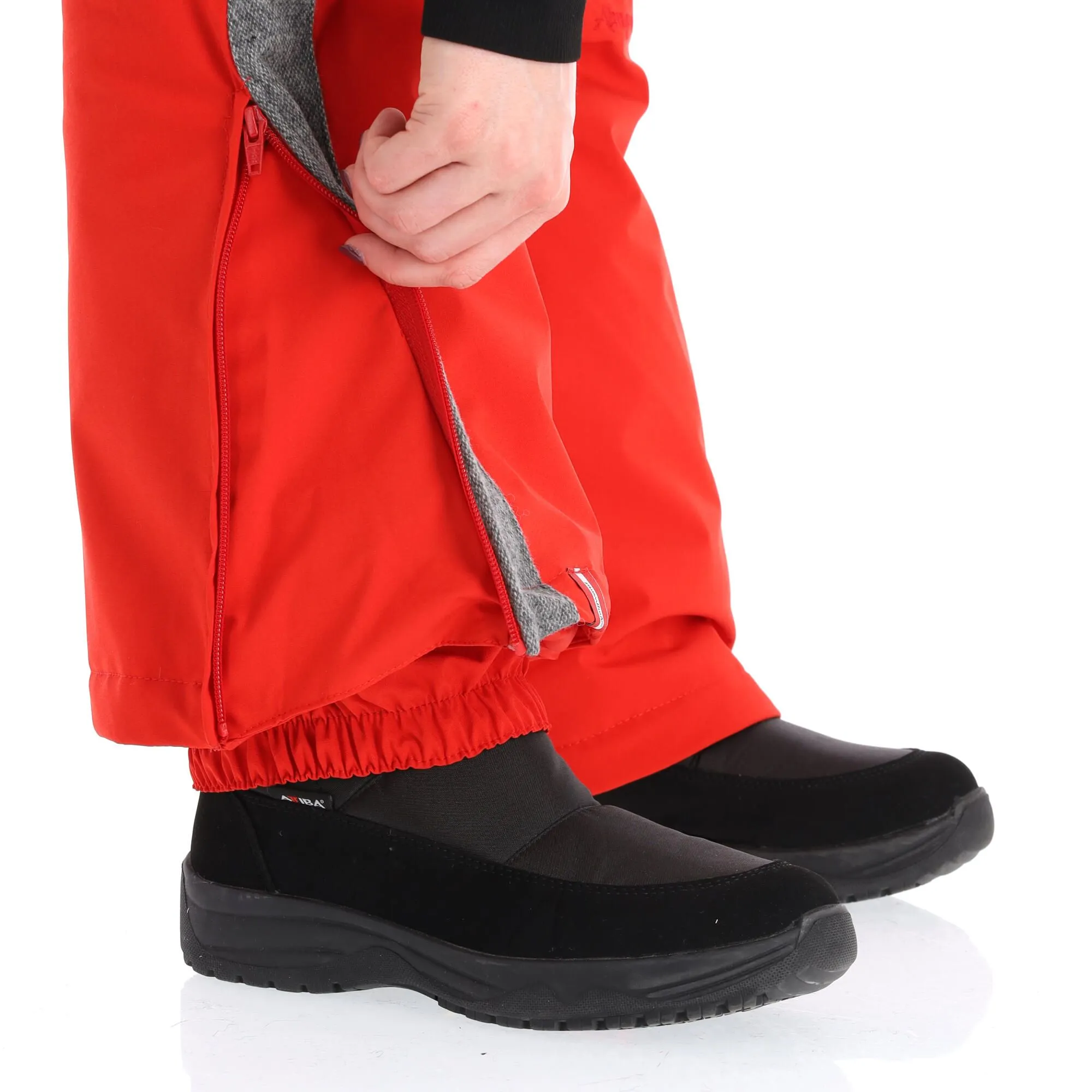 Almgwand, Schusselkopf Skibroek Dames Grijs, Rood 9 Almgwand, Schusselkopf Skibroek Dames Grijs, Rood - Afbeelding 7