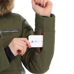 Almgwand, Stongerhohe Ski-jas Dames Olive Grijs, Groen 21 Almgwand, Stongerhohe Ski-jas Dames Olive Grijs, Groen -Ski-Jassen Winkel almgwand stongerhohe aa jas gevoerd dames olive grijs groen 22almgw117v3 BI 08