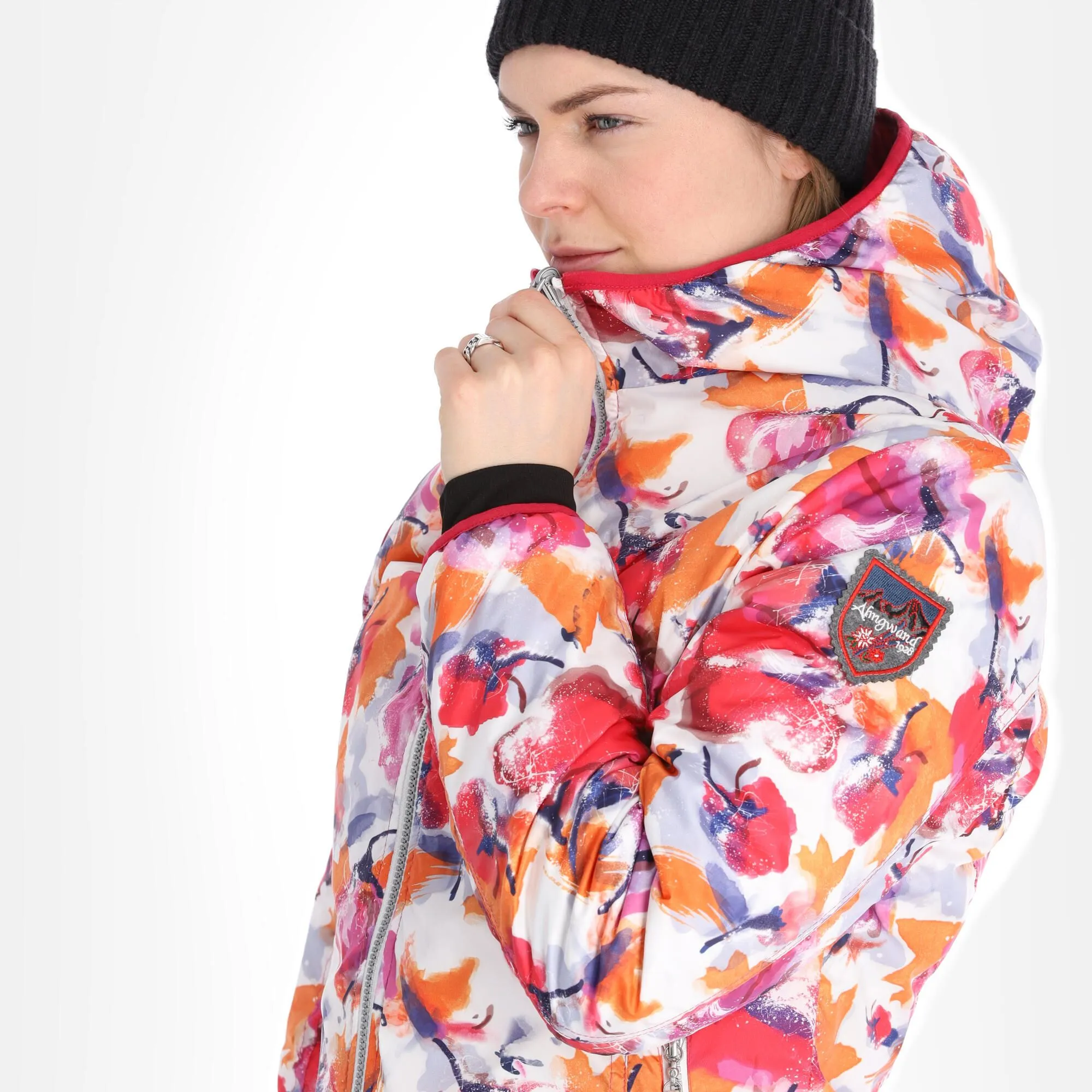 Almgwand, Weihnachtsegg Donsjas Dames Berry Roze 9 Almgwand, Weihnachtsegg Donsjas Dames Berry Roze - Afbeelding 7