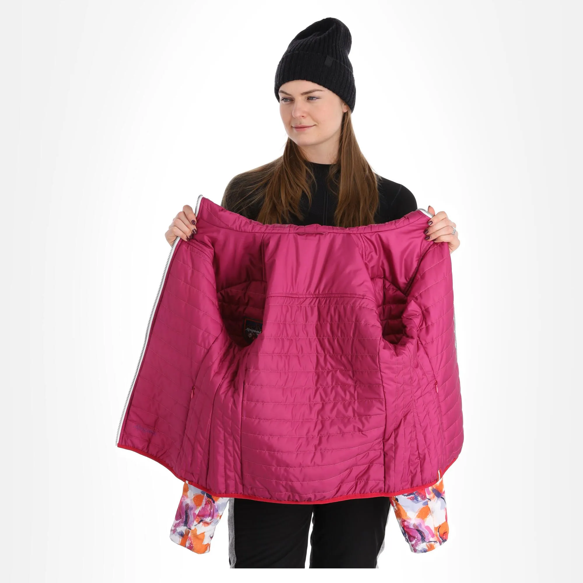 Almgwand, Weihnachtsegg Donsjas Dames Berry Roze 10 Almgwand, Weihnachtsegg Donsjas Dames Berry Roze - Afbeelding 8