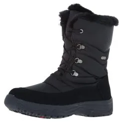 Voorkant -Ski-Jassen Winkel attiba snowboot with oc system ma snowboots dames zwart 22attib102v1 BI 03