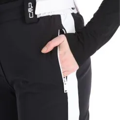 CMP, 30W0806 Skibroek Slim Fit Dames Zwart 16 CMP, 30W0806 Skibroek Slim Fit Dames Zwart -Ski-Jassen Winkel ba20cmp012c bi 08