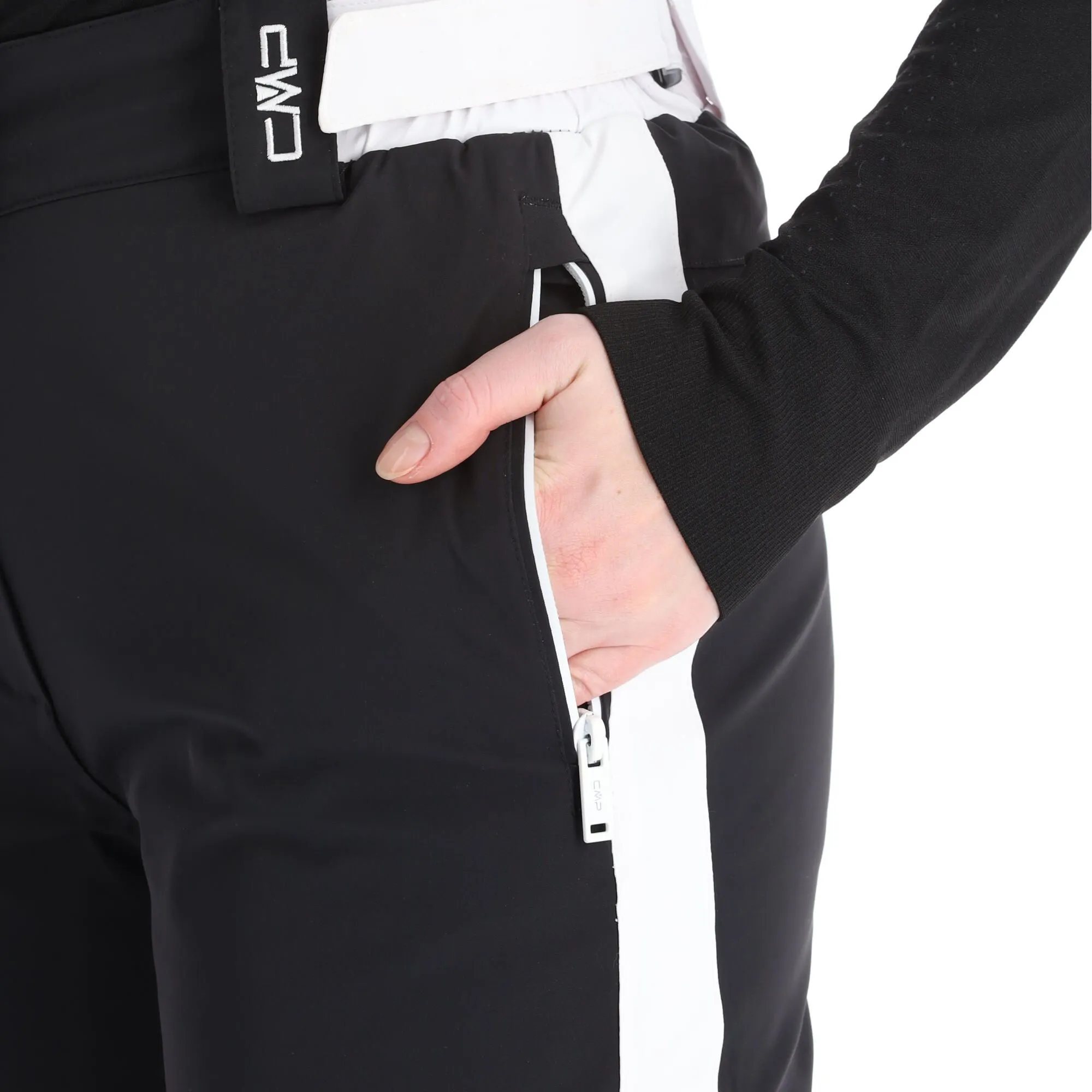 CMP, 30W0806 Skibroek Slim Fit Dames Zwart 9 CMP, 30W0806 Skibroek Slim Fit Dames Zwart - Afbeelding 7