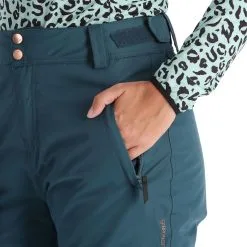 Brunotti, Bellavista Skibroek Dames Glass Groen -Ski-Jassen Winkel brunotti bellavista ba skibroek gevoerd dames glass groen 22bruno102v3 BI 08