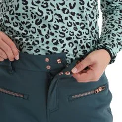 Brunotti, Coldlake-N Softshell Skibroek Dames Glass Groen -Ski-Jassen Winkel brunotti coldlake n bc skibroek softshell dames glass groen 22bruno131v2 BI 06