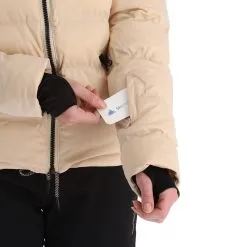 Brunotti, Mirai Ski-jas Dames Canvas Beige -Ski-Jassen Winkel brunotti mirai aa jas gevoerd dames canvas beige 22bruno118v1 BI 08