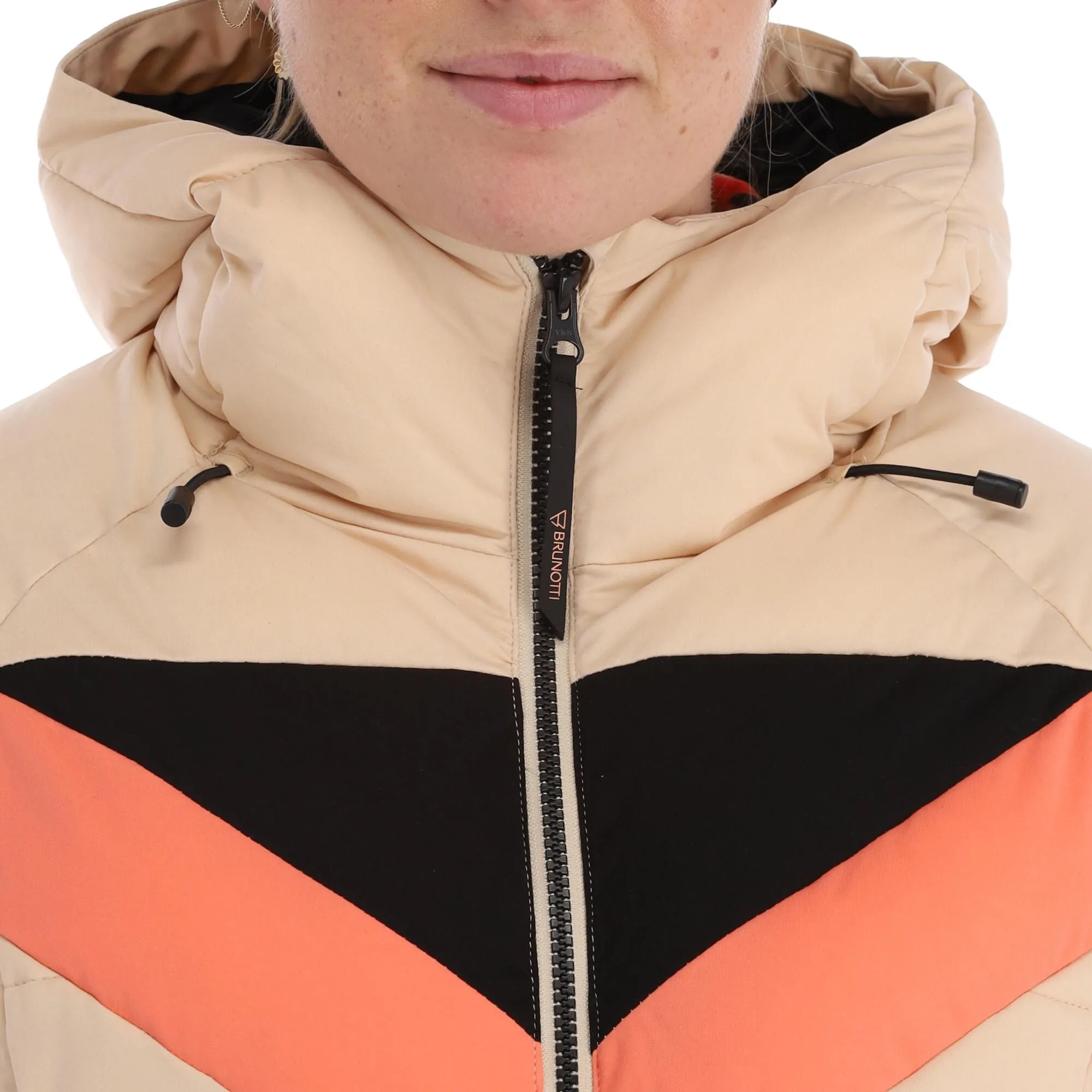 Brunotti, Snowbird Ski-jas Dames Canvas Beige 8 Brunotti, Snowbird Ski-jas Dames Canvas Beige - Afbeelding 6