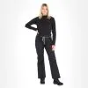 Brunotti, Sunleaf Women Snowpants Skibroek Slim Fit Dames Zwart -Ski-Jassen Winkel brunotti sunleaf women snowpants ba skibroek gevoerd slim fit BA20bru025b BI 01