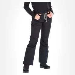 Brunotti, Sunleaf Women Snowpants Skibroek Slim Fit Dames Zwart -Ski-Jassen Winkel brunotti sunleaf women snowpants ba skibroek gevoerd slim fit BA20bru025b BI 04