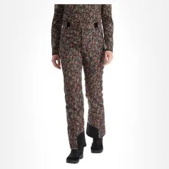 Brunotti, Sunpeak-Flower Softshell Skibroek Dames Hazel Bruin