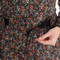 Brunotti, Sunpeak-Flower Softshell Skibroek Dames Hazel Bruin -Ski-Jassen Winkel brunotti sunpeak flower bc skibroek softshell dames hazel bruin 22bruno120v1 BI 05