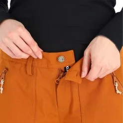 Burton, Vida Skibroek Slim Fit Dames True Penny Bruin -Ski-Jassen Winkel burton vida skibroek slim fit dames true penny bruin BA20bur013c BI 06