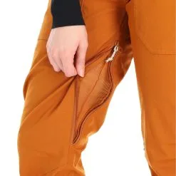 Burton, Vida Skibroek Slim Fit Dames True Penny Bruin -Ski-Jassen Winkel burton vida skibroek slim fit dames true penny bruin BA20bur013c BI 07