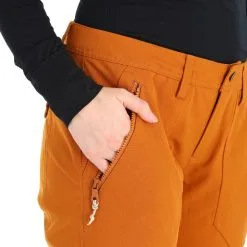 Burton, Vida Skibroek Slim Fit Dames True Penny Bruin -Ski-Jassen Winkel burton vida skibroek slim fit dames true penny bruin BA20bur013c BI 09