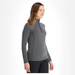 CMP, 31L1026 Skipully Dames Zwart -Ski-Jassen Winkel cmp 31l1026 ga ski pully dames zwart 22cmpxx113v3 BI 04