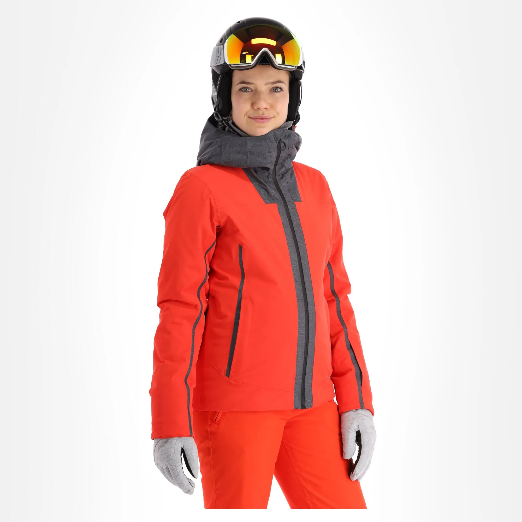 CMP, 31W0036 Ski-jas Dames Grenadine Rood 3 CMP, 31W0036 Ski-jas Dames Grenadine Rood