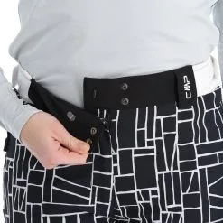 CMP, 31W0046 Skibroek Dames Wit, Zwart 13 CMP, 31W0046 Skibroek Dames Wit, Zwart -Ski-Jassen Winkel cmp 31w0046 ba skibroek gevoerd dames wit zwart 22cmpxx117v2 BI 05