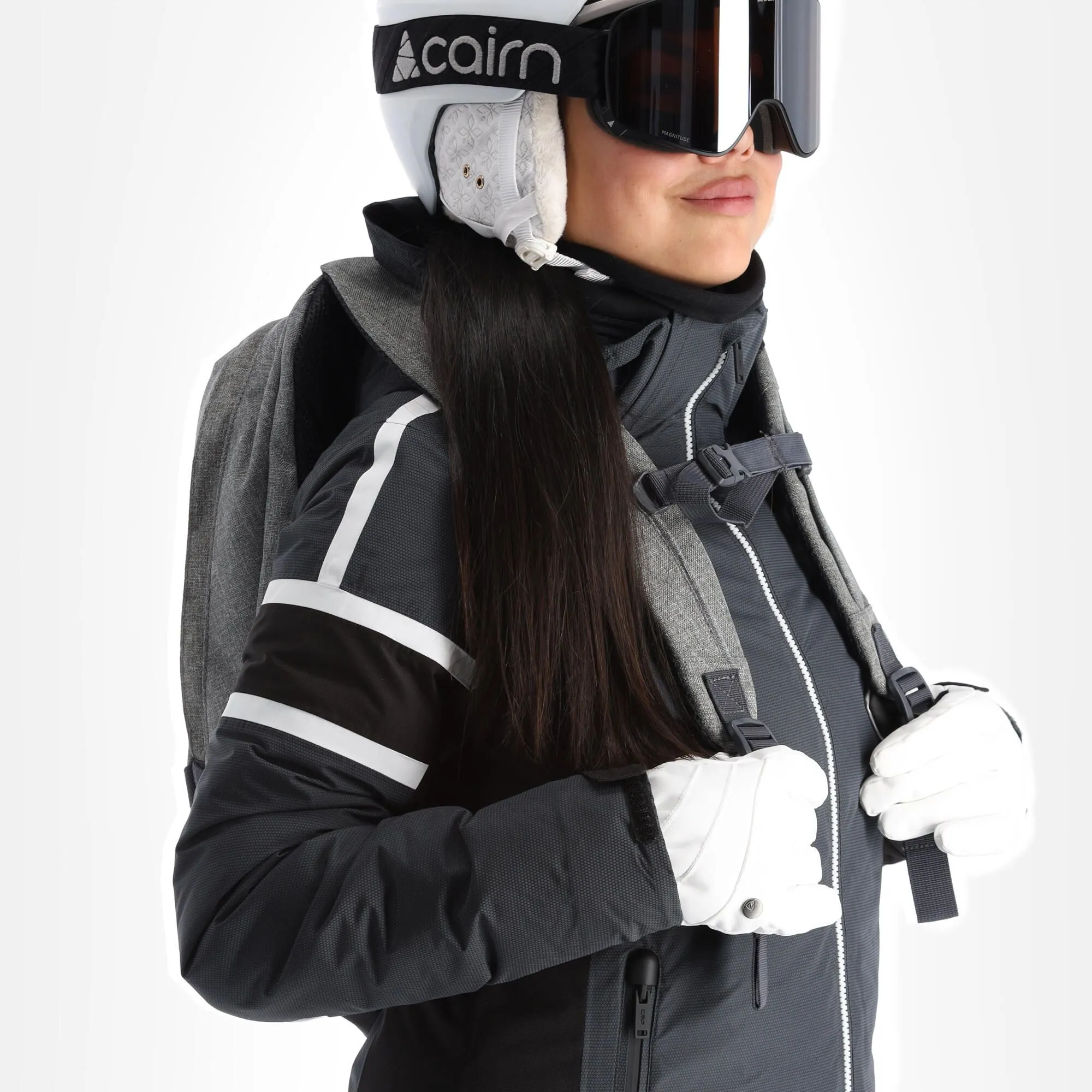 CMP, 31W0056 Ski-jas Dames Titanio Grijs 6 CMP, 31W0056 Ski-jas Dames Titanio Grijs - Afbeelding 4